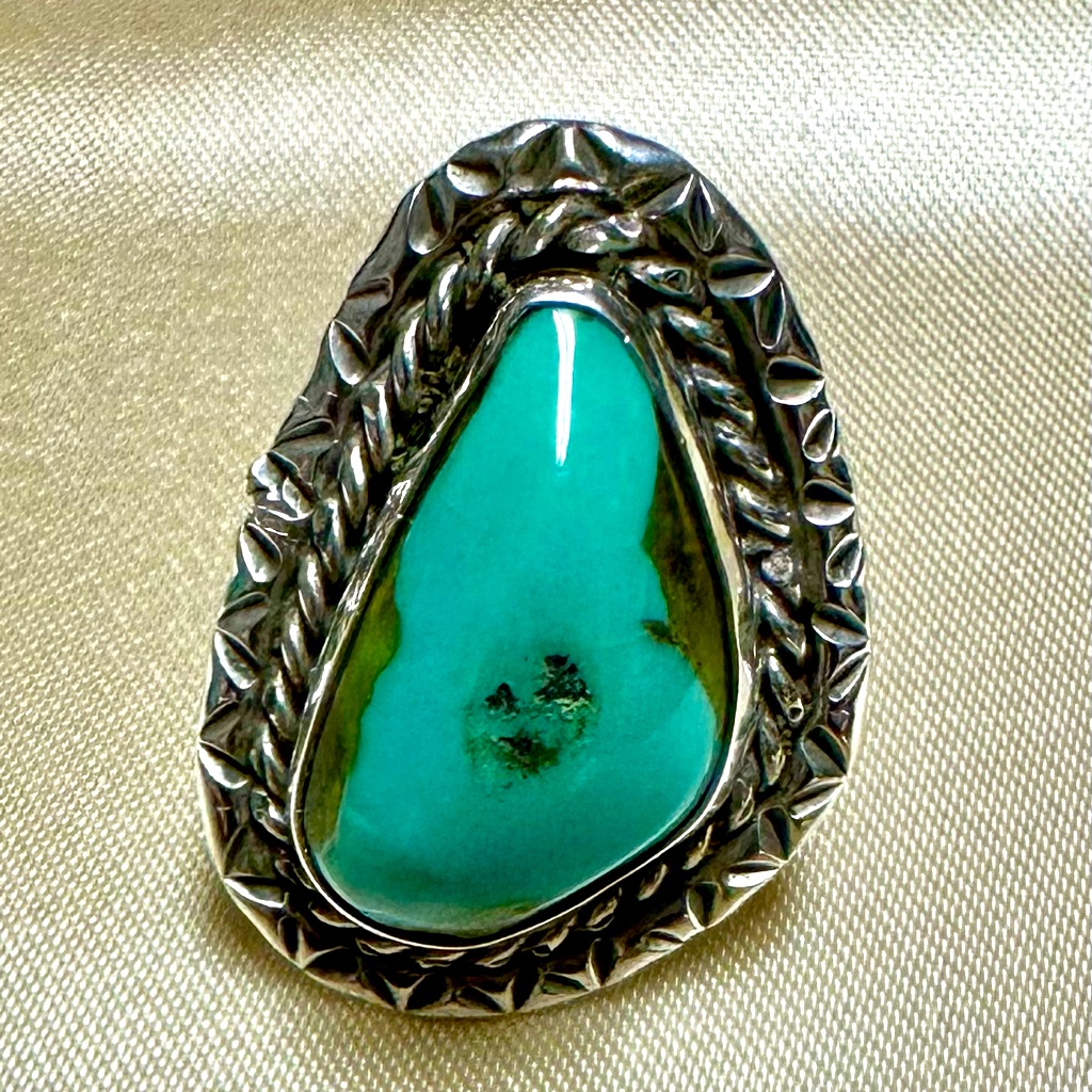 Brand New! Jay King Turquoise And Sterling Silver Ring.